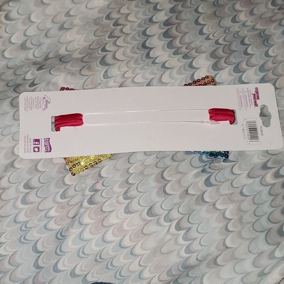 Rainbow bow headband - Picture 3 of 4